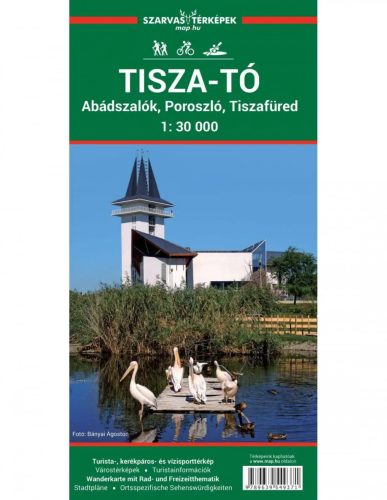 Kniha, turistická mapa jazera Tisa