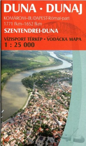 Kniha, Duna Komárom-Bp. turistická mapa
