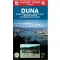 Kniha, turistická mapa Dunaj Budapešť-Dunaújváros