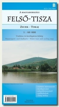 Kniha, mapa Horná Tisa Zsurk-Tokaj