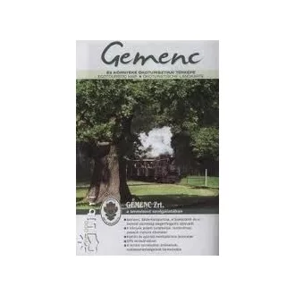 Kniha, turistická mapa Gemenca