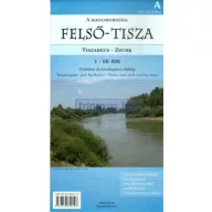 Kniha, mapa Horná Tisa Tiszabecs-Zsurk