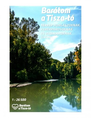 Rezervácia, mapa vodnej trasy jazera Tisza