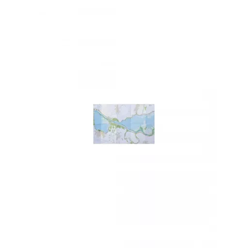 Rezervácia, mapa vodnej trasy jazera Tisza