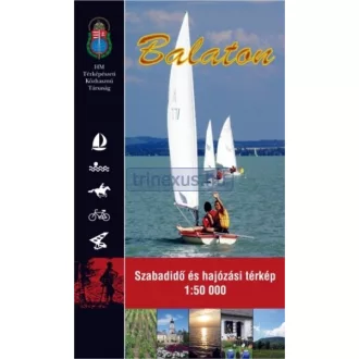 Kniha, Balaton voľný čas a navigačná mapa
