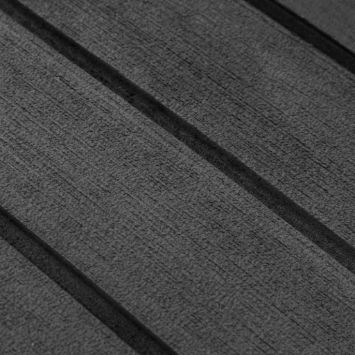 Lodná podlahová krytina tmavo šedo-čierna 240x90x0,6 cm