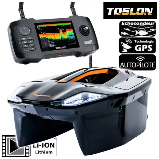 Toslon X-Boat 730 feederový čln + TF 640 rybársky vyhľadávač