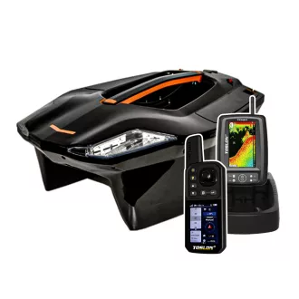  Toslon X-Boat 730 loď na kŕmenie + diaľkové ovládanie s autopilotom XR-310 + rybársky radar TF 520