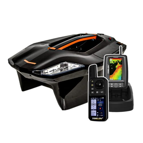 Toslon X-Boat 730 feederový čln + rybársky vyhľadávač TF 500