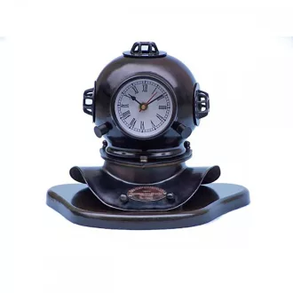 Potápačská prilba s hodinkami 22 cm