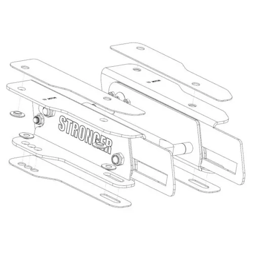 Hydraulický zdvihák motora STRONGER Jack Plate HL 2000 STR