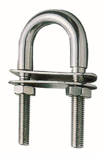 Ťažné oko 6X90 mm v tvare U z nehrdzavejúcej ocele