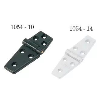 Plastový plochý záves 98x40 mm