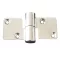 Chrómovaný plochý záves 99x32 mm