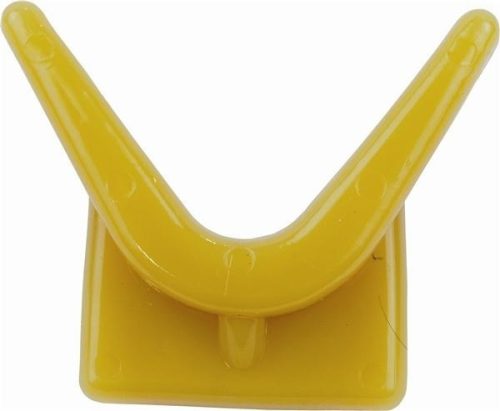 Predný nárazník prívesu Y-stop žltý 70x73x89 mm