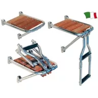 Loď rebrík s edelsthal teak výstup 2 kroky