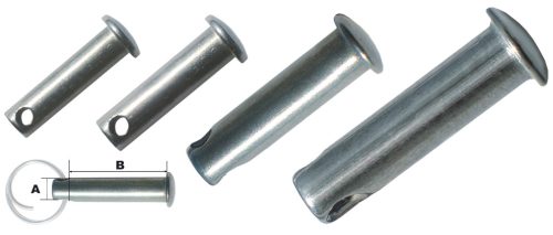 Bezpečnostný kolík s krúžkom Blister 6/16 mm 4