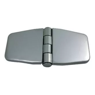 Záves pokrytý plechom z nehrdzavejúcej ocele 76x37 mm