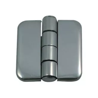   Záves z krytého plechu z nehrdzavejúcej ocele 35,7 x 36,5 mm