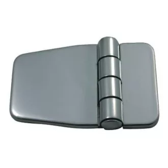   Záves z krytého plechu z nehrdzavejúcej ocele 56,7 x 36,5 mm