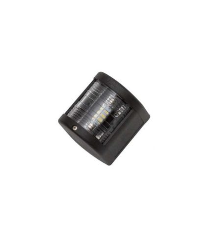 Jasná biela LED dióda 135° v čiernom kryte