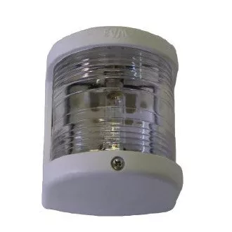 Biele svetlo 225° v bielom kryte LED