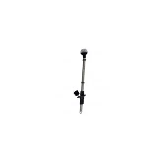 Okrúhla biela podrážka 54 cm s vlajkou