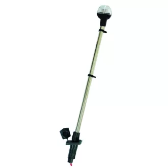 Körfény fehér kivehető fekete 125 cm EVA
