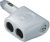 Cigaretový zapaľovač s dvojitým USB, 2-zásuvka