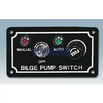   Ovládací panel s vypínačom čerpadla, automatické vypnutie,
