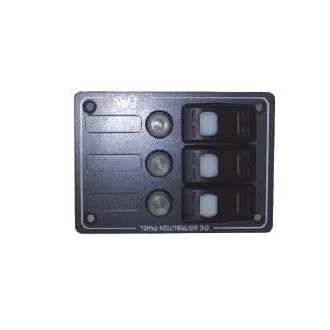 Ovládací panel s 3 štandardizovanými LED diódami