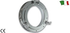 Krycie okno okrúhle z nehrdzavejúcej ocele 264 mm