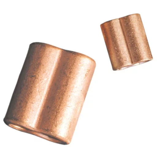 Koncová svorka lana medená 2 mm