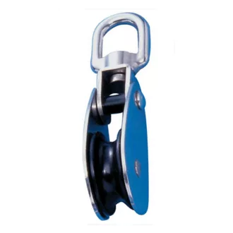Csiga szimpla inox műanyag görgővel 288 x 27 x 13 mm EVA