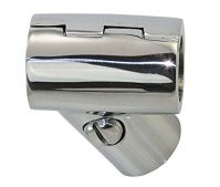 Otvárací T-kus bariérového konektora 60 stupňov 22 mm z nehrdzavejúcej ocele