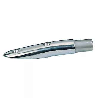   Koncový diel pre bariérový konektor, horizontálna vonkajšia skrutka, 22 mm, nehrdzavejúca oceľ
