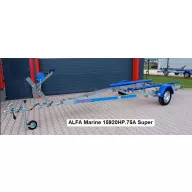   Príves čln prepravca Alfa Super 750 kg bez brzdy vankúš do 6,8 m