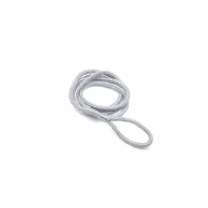 Fender lano 6 mm 1,8 m so slučkou biely pár