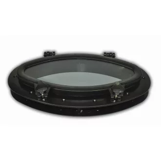 Ablak beépíthető műag fekete 315 mm EVA