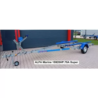   Prívesný prepravník lodí Alfa 750 kg bez brzdového vankúša do 6,6 m