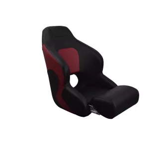 Ülés Flip-up Deluxe Sport piros - fekete EVA