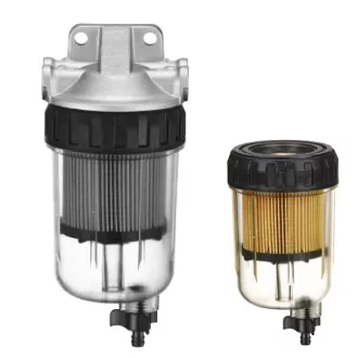 Palivový filter s odlučovačom vody Merc/Yam 10 Micro
