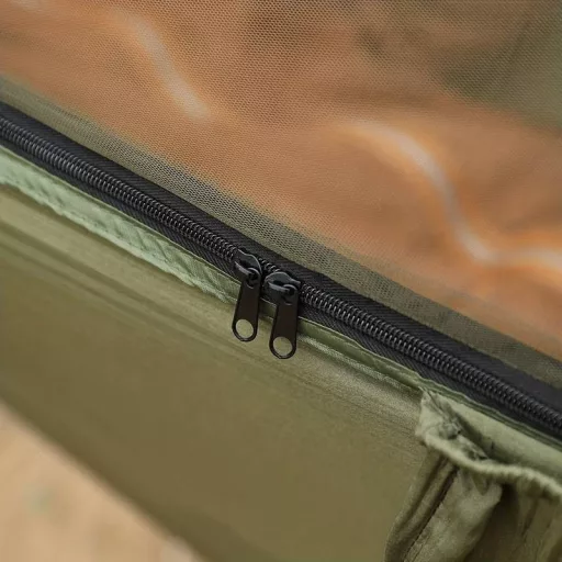 Hojdacia sieť s moskytiérou, poľná zelená