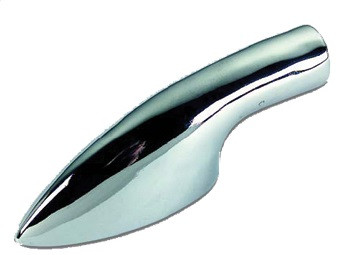 Koncový diel pre bariérový konektor, horizontálna vnútorná skrutka, 20 mm, nehrdzavejúca oceľ