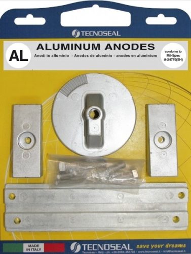 Sada anód Mercury Verado 4 hliník