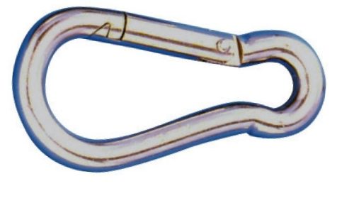 Karabínka z nehrdzavejúcej ocele 4 mm