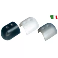 Plastový gumový profil 60 mm v bielej farbe