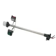 Ľahké trojmiestne sedadlo so 60 cm čiernou podrážkou