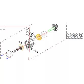 Naklápací mechanizmus ramena Haswing Osapian HSW