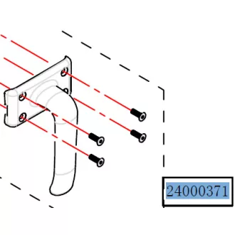   Haswing Cayman T55, B55 a B55 GPS,B101 GPS, B80, B80GPS zdvíhacia rukoväť HSW